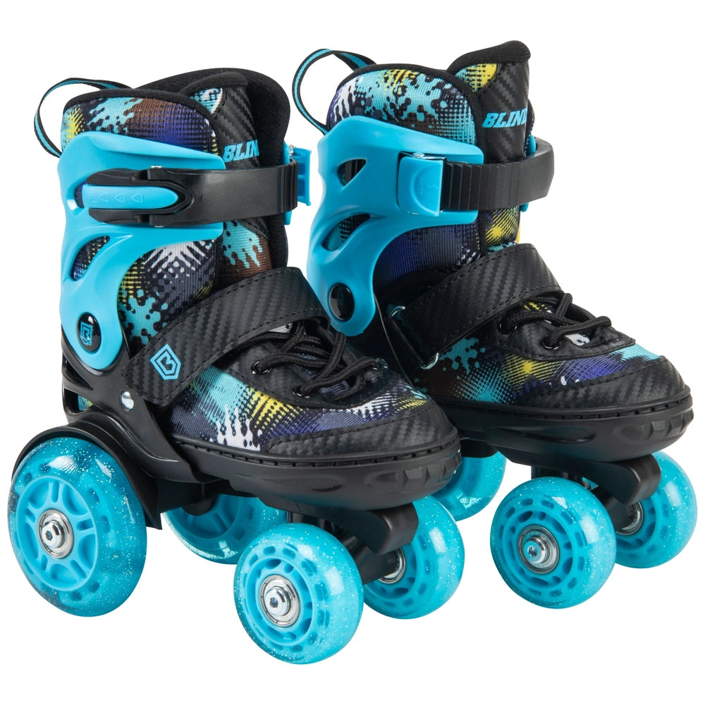 Blindside Roller Skates With Led Wheels Uk Size 9 - 12