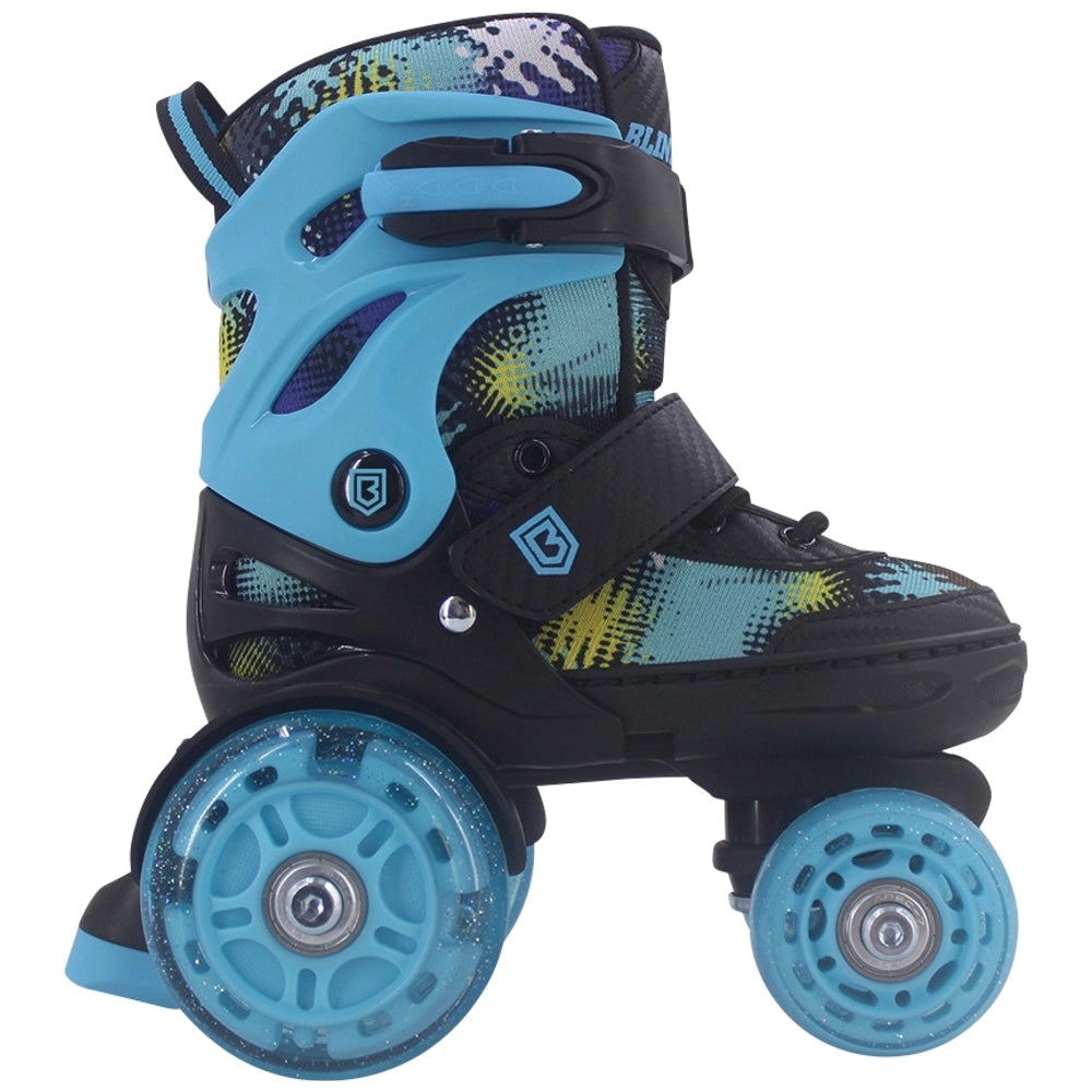 Blindside Roller Skates With Led Wheels Uk Size 9 - 12
