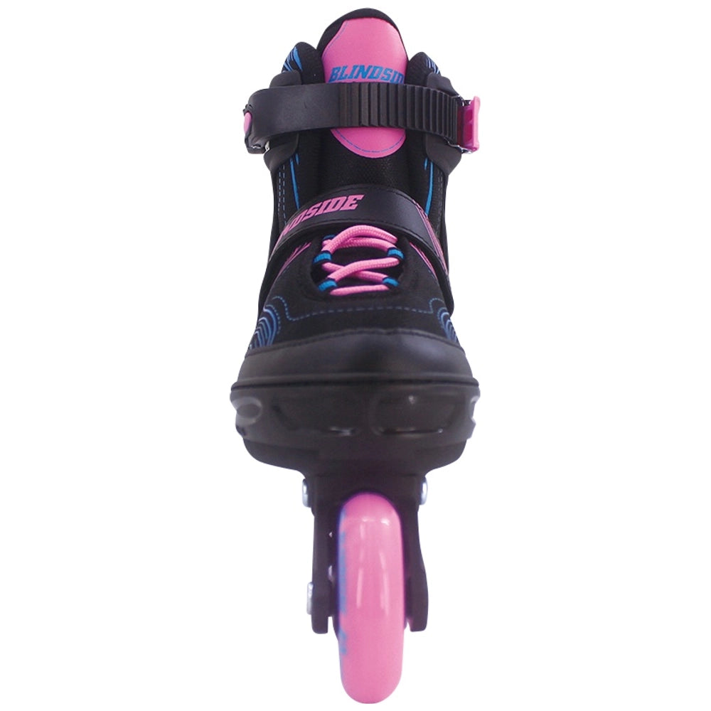 Blindside Inline Skates Black And Pink Uk Size 2 - 4
