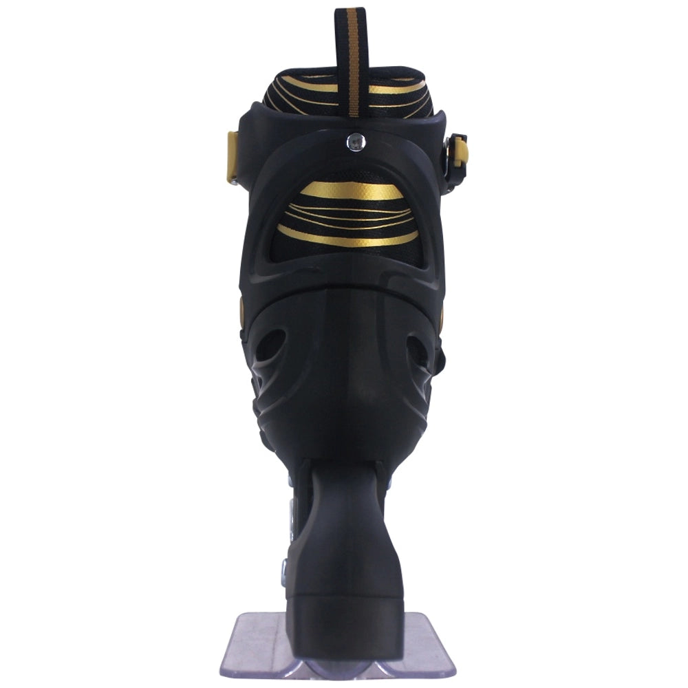 Blindside Inline Skates Black And Gold Uk Size 2 - 4
