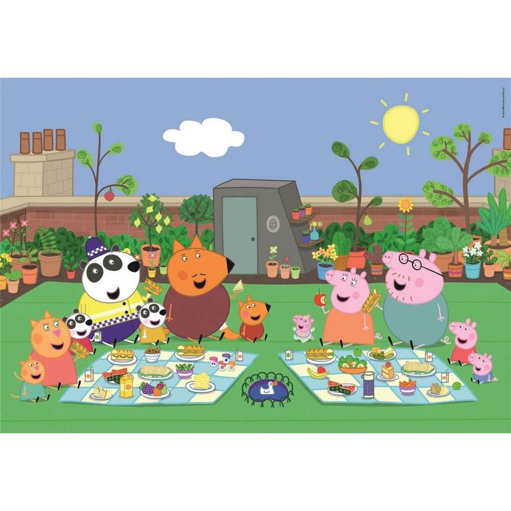 Clementoni Peppa Pig Super Colour Jigsaw Puzzles 6 Pack