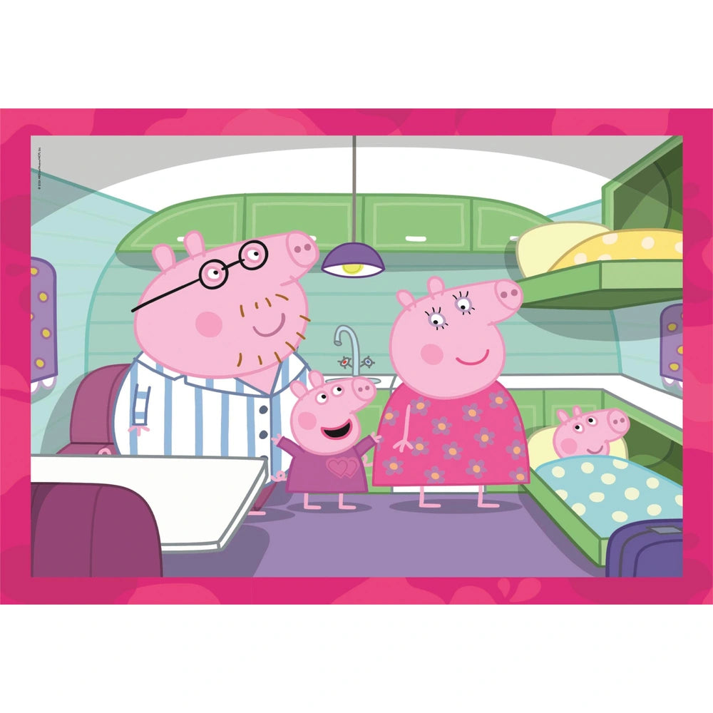 Clementoni Peppa Pig Super Colour Jigsaw Puzzles 6 Pack
