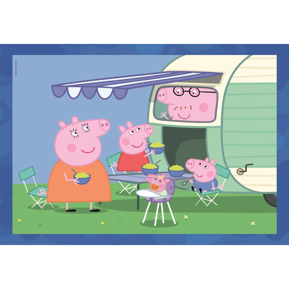 Clementoni Peppa Pig Super Colour Jigsaw Puzzles 6 Pack