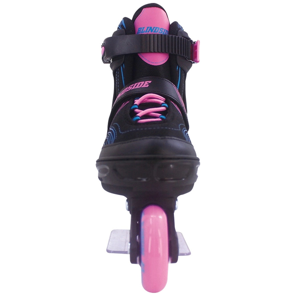 Blindside Inline Skates Black And Pink Uk Size 5 - 7