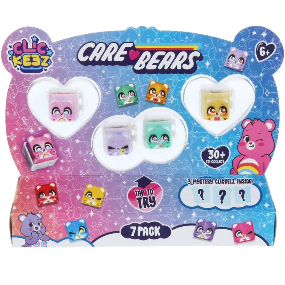 Clickeez Care Bears 7 Pack