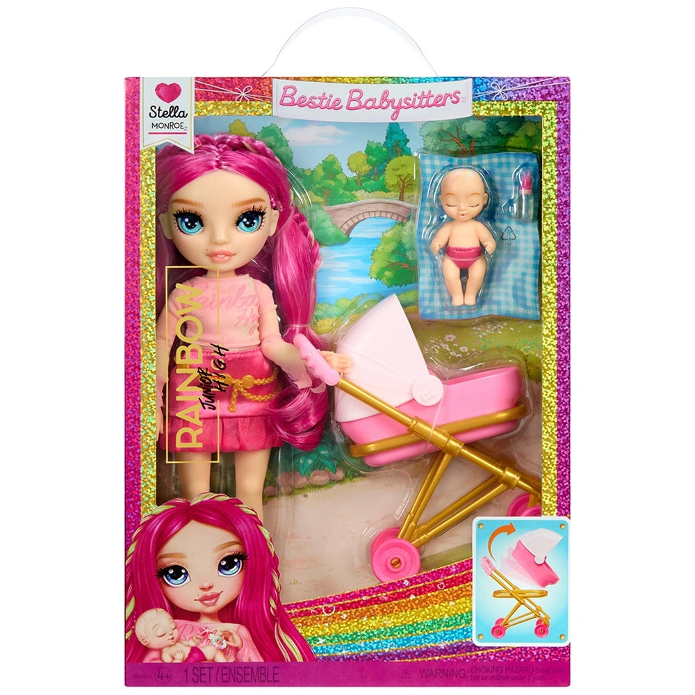 Rainbow High Doll Junior High Babysitters Stella Monroe