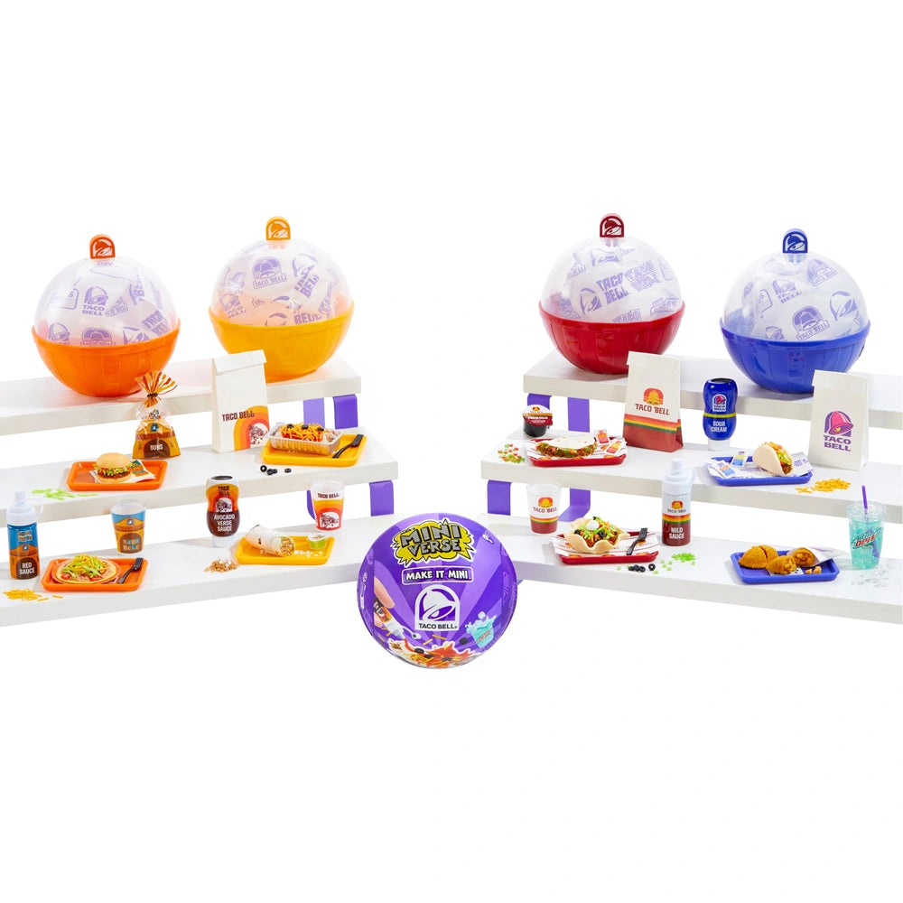 Mga's Miniverse: Make It Mini Mystery Taco Bell Series 2 Decades Assortment