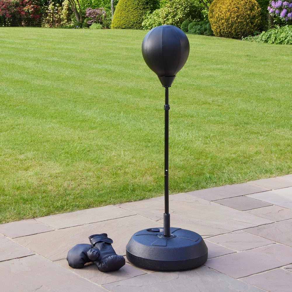 Boxing Stand With Gloves