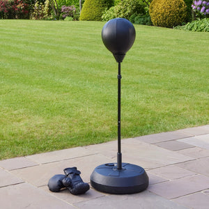 Boxing Stand With Gloves