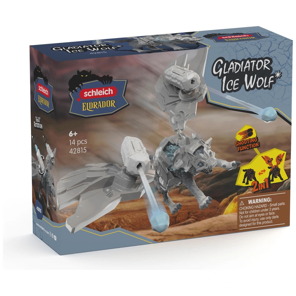 Schleich Eldrador Ice Wolf Gladiator