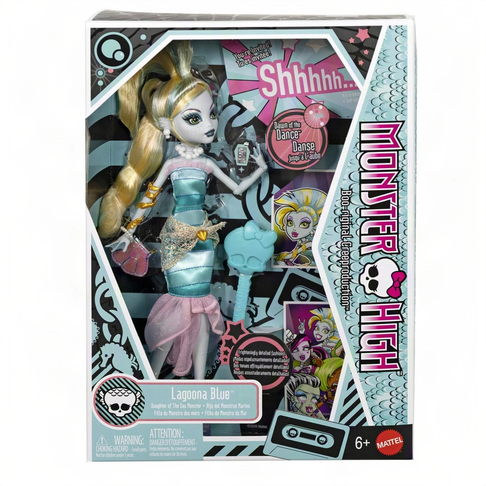 Monster High Dawn Of The Dance Lagoona Blue Reproduction Doll