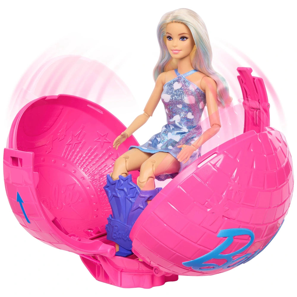 Barbie Team Roll & Reveal Pop Star Set