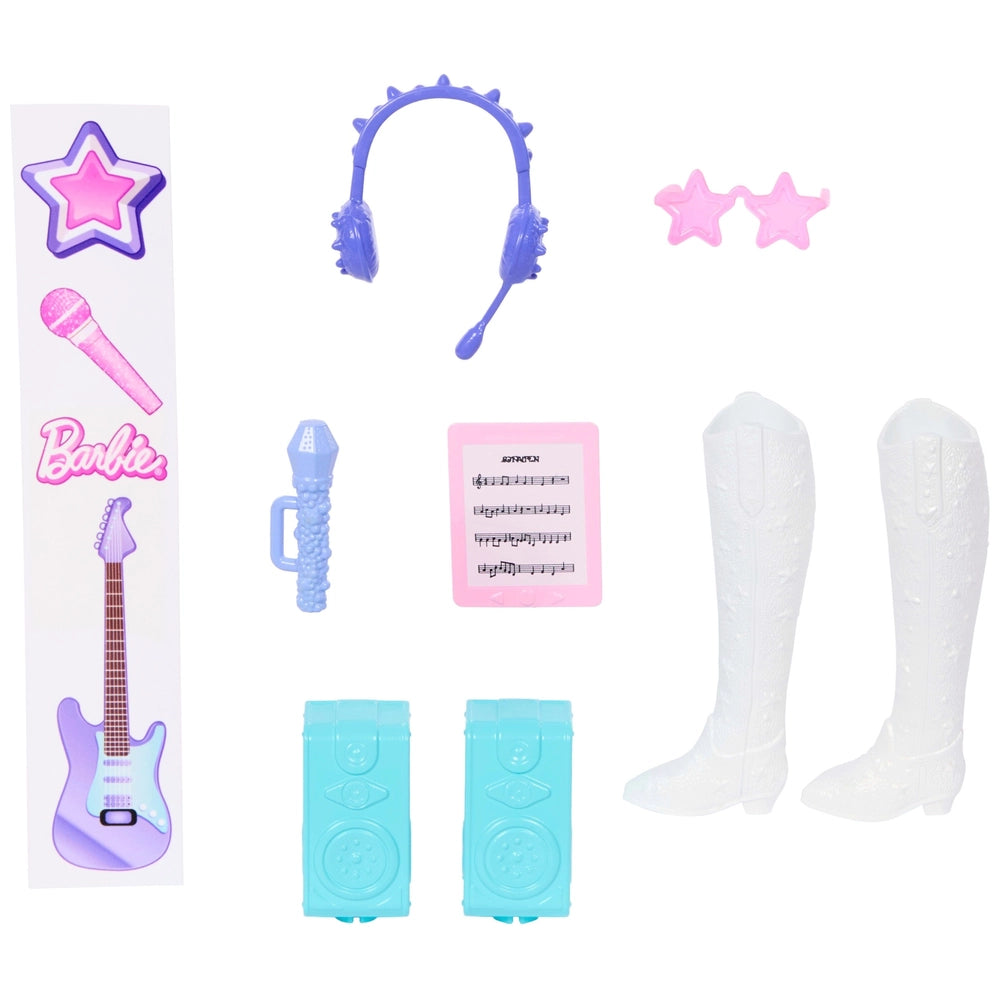 Barbie Team Roll & Reveal Pop Star Set