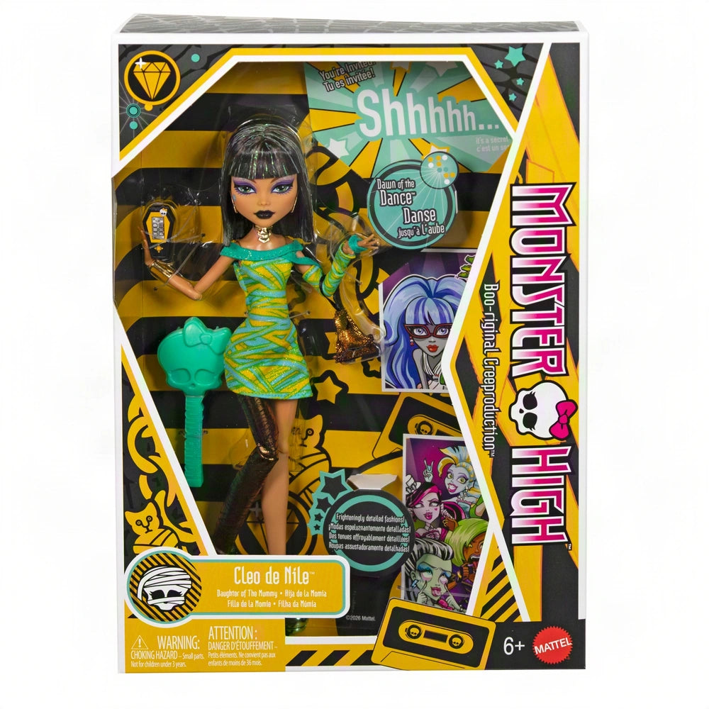Monster High Dawn Of The Dance Cleo De Nile Reproduction Doll