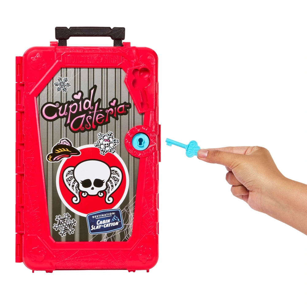 Monster High Skulltimate Secrets: Destination Cabin Slay-Cation Cupid Asteria Doll
