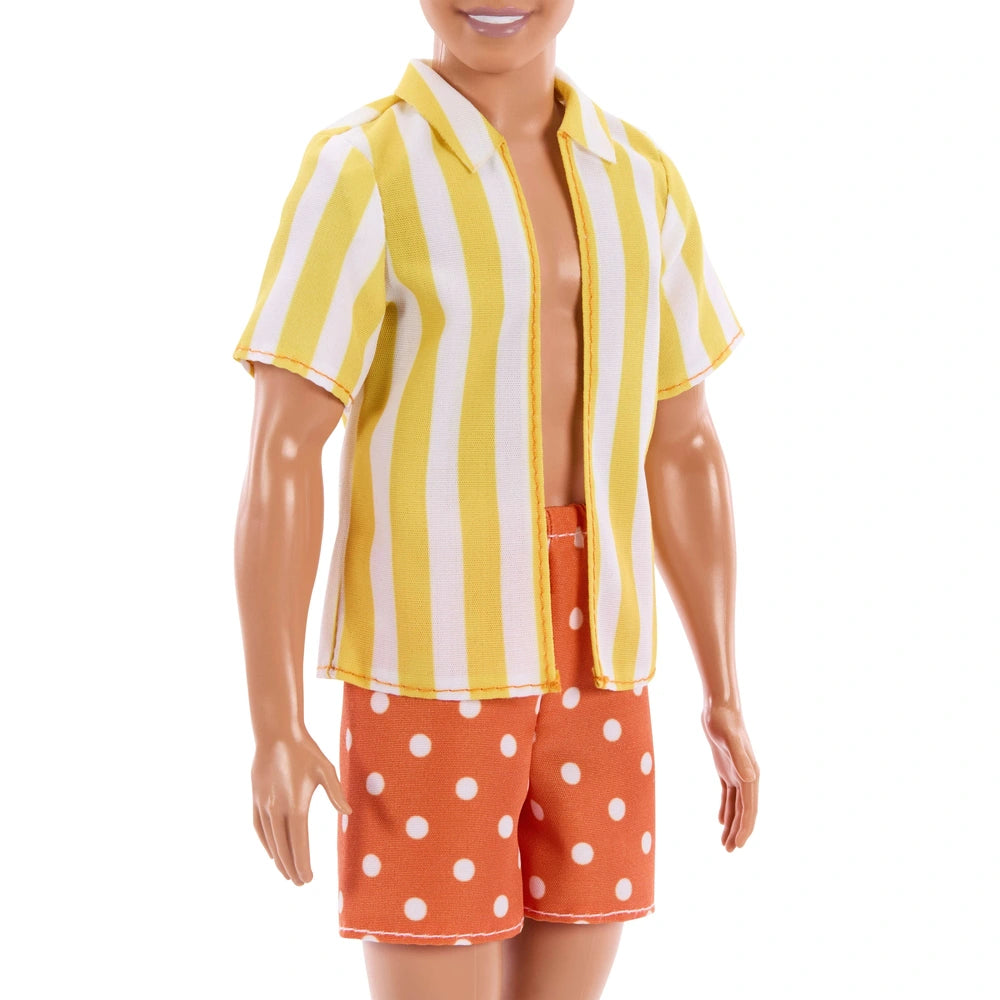Barbie Fashionistas Doll 253 Yellow And White Stripe Ken