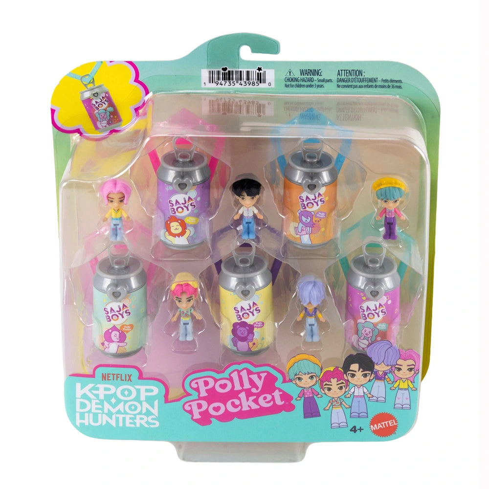 Polly Pocket Netflix Kpop Demon Hunters Saja Boys 5 Pack
