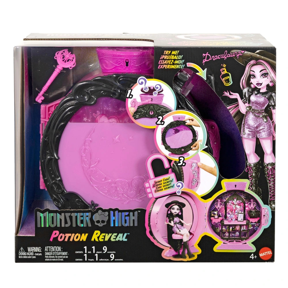 Monster High Potion Reveal Playset With Draculaura
