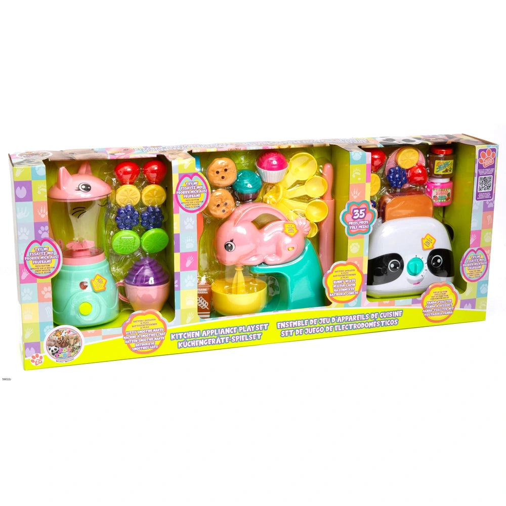 Kitchen Appliance Playset 35Pcs