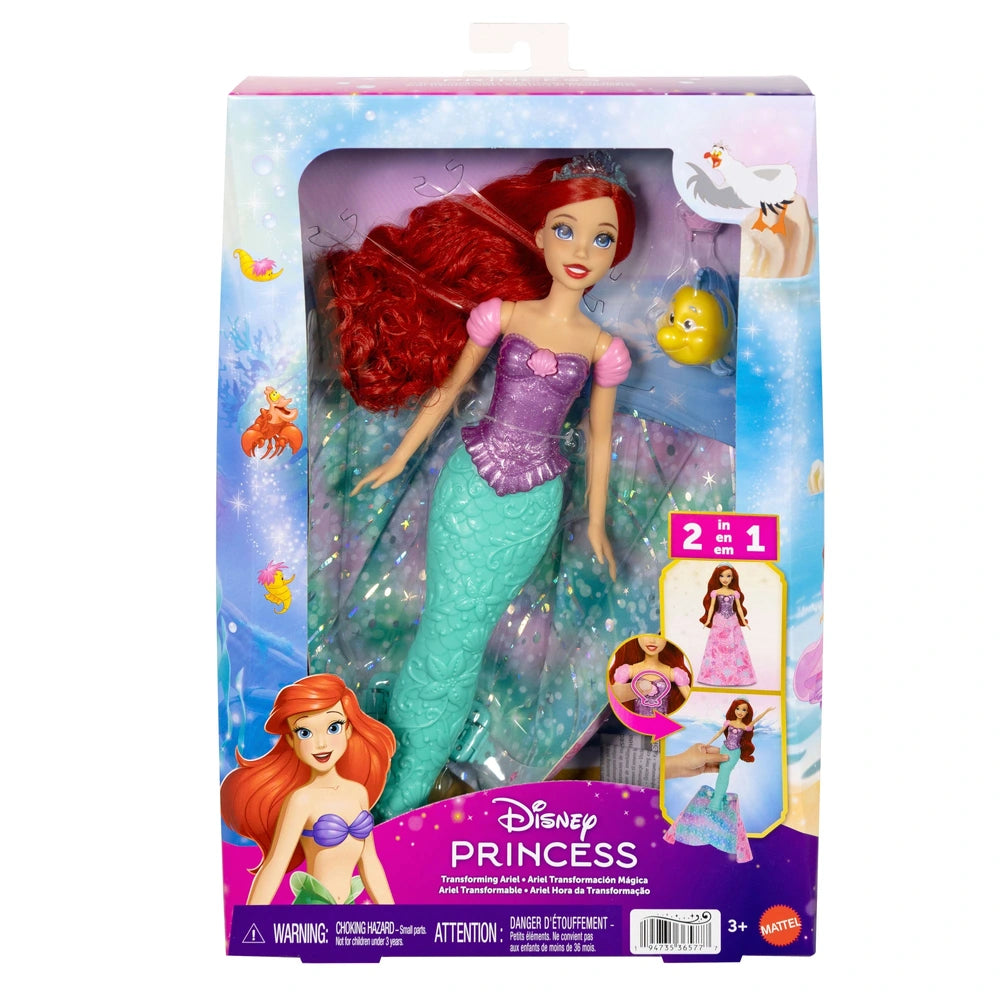 Disney Princess Fashion Doll Transforming Ariel