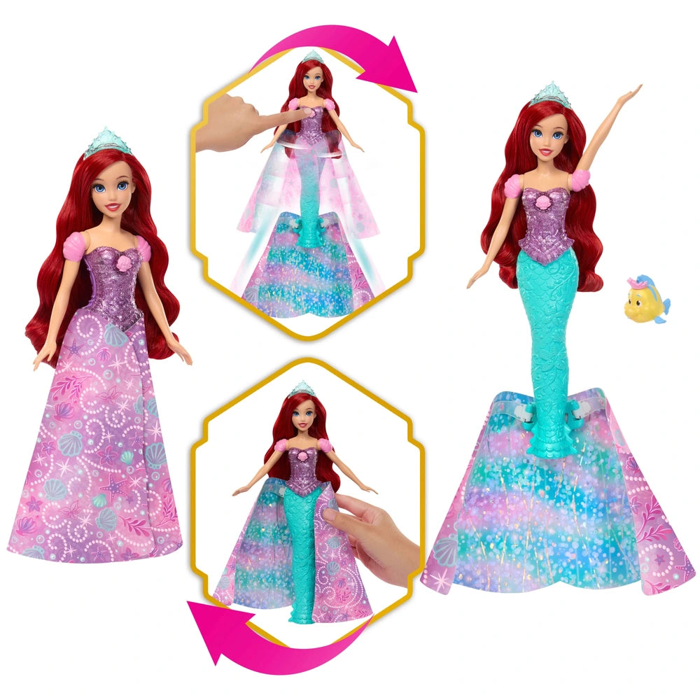 Disney Princess Fashion Doll Transforming Ariel