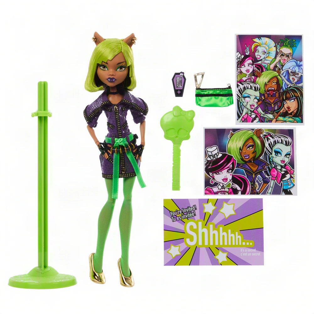 Monster High Dawn Of The Dance Clawdeen Wolf Reproduction Doll