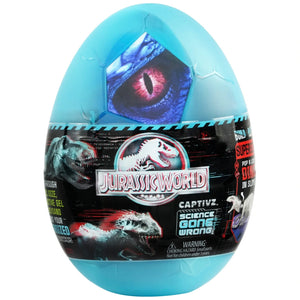 Jurassic World Captivz Science Gone Wrong Surprise Egg Set Assortment
