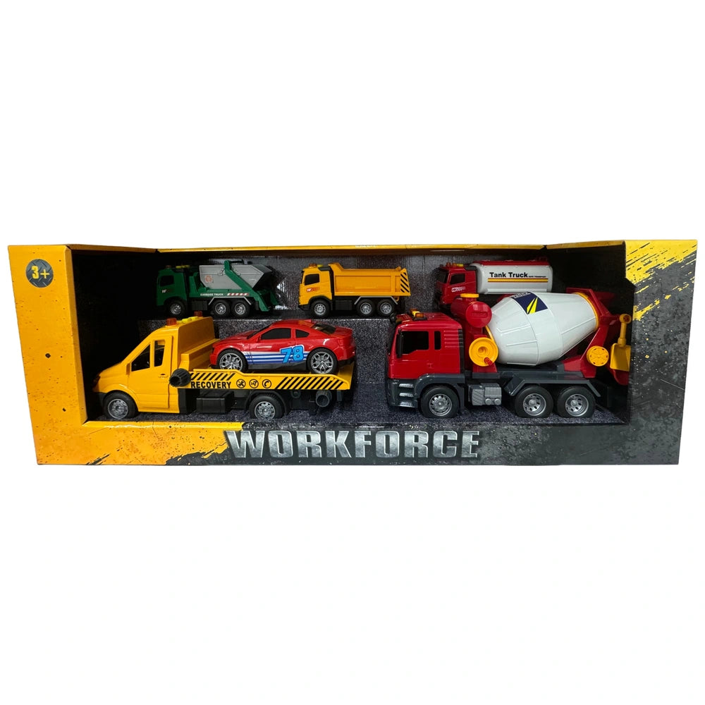 Workforce Vehicles 5 Piece Set