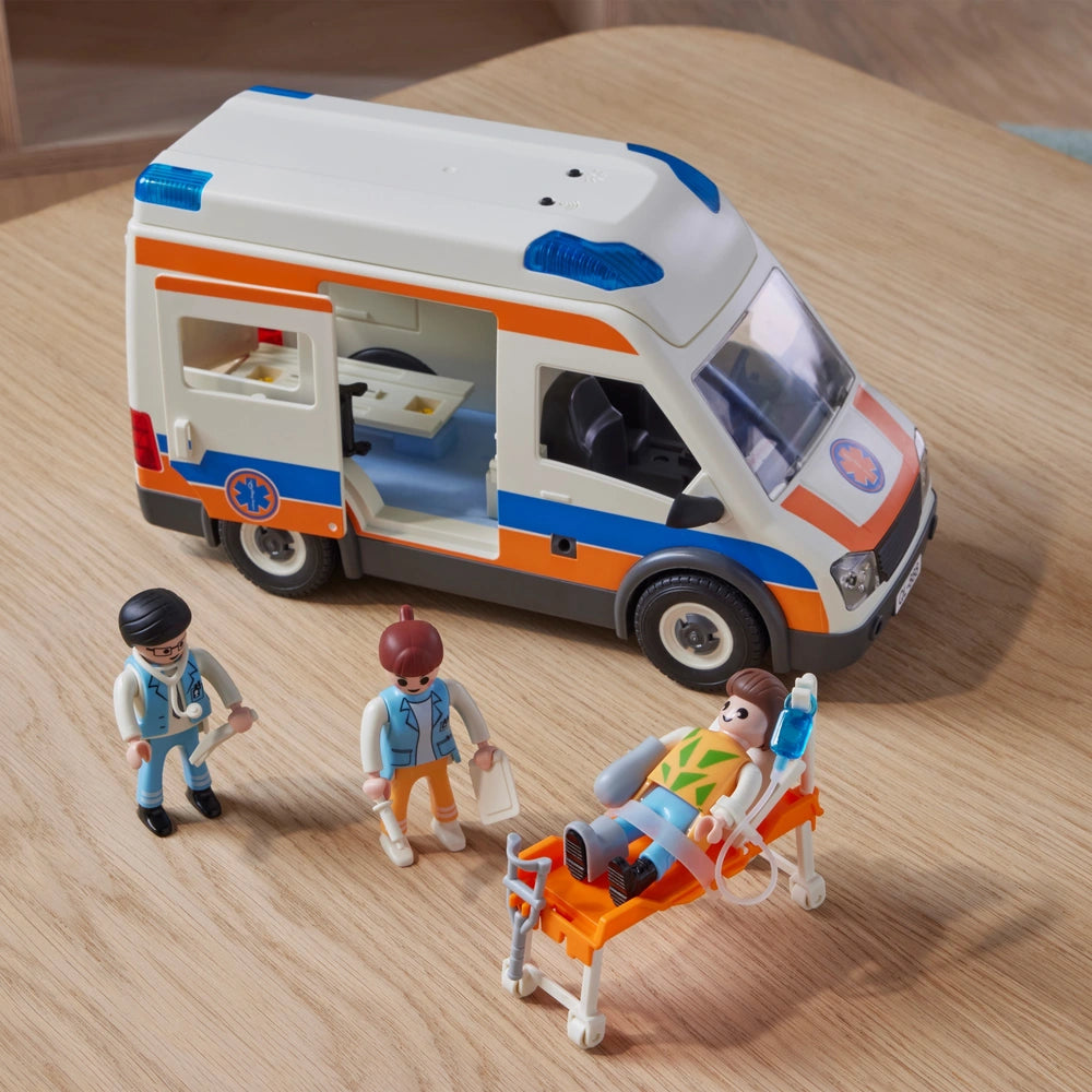 Super Wheelz Lights & Sounds Emergency Hospital Playset
