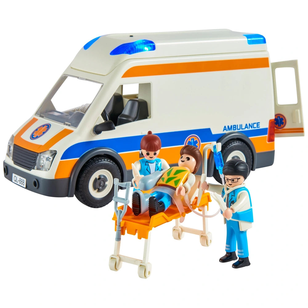 Super Wheelz Lights & Sounds Emergency Hospital Playset