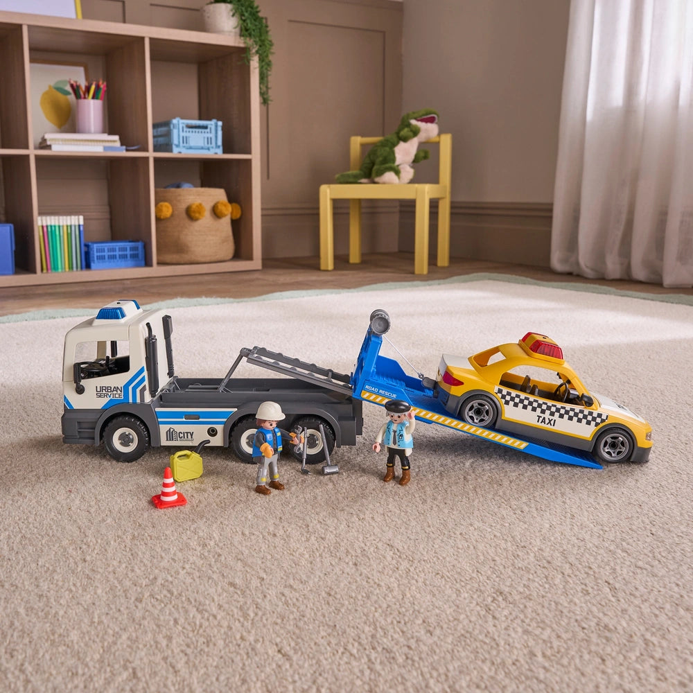 Super Wheelz City Services Playset With Lights And Sounds
