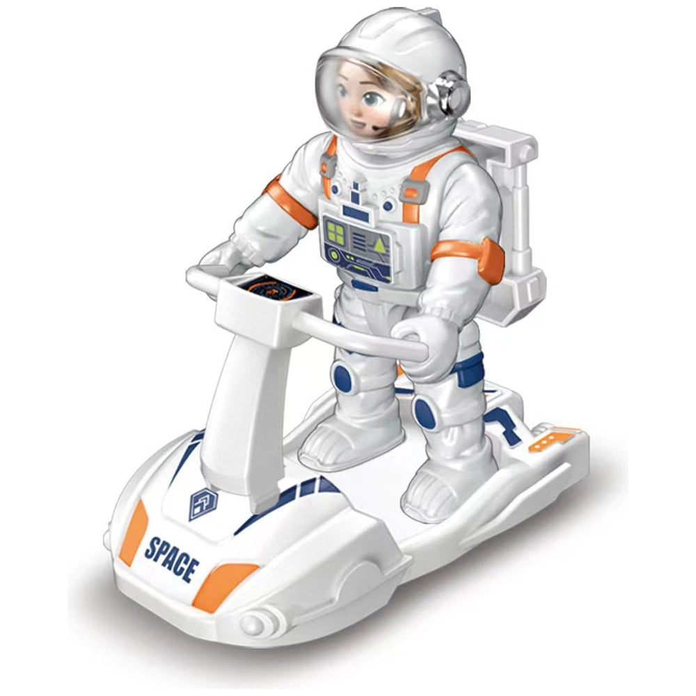 Space Station Rocket And Launch Tower With Astronaut Figures Playset