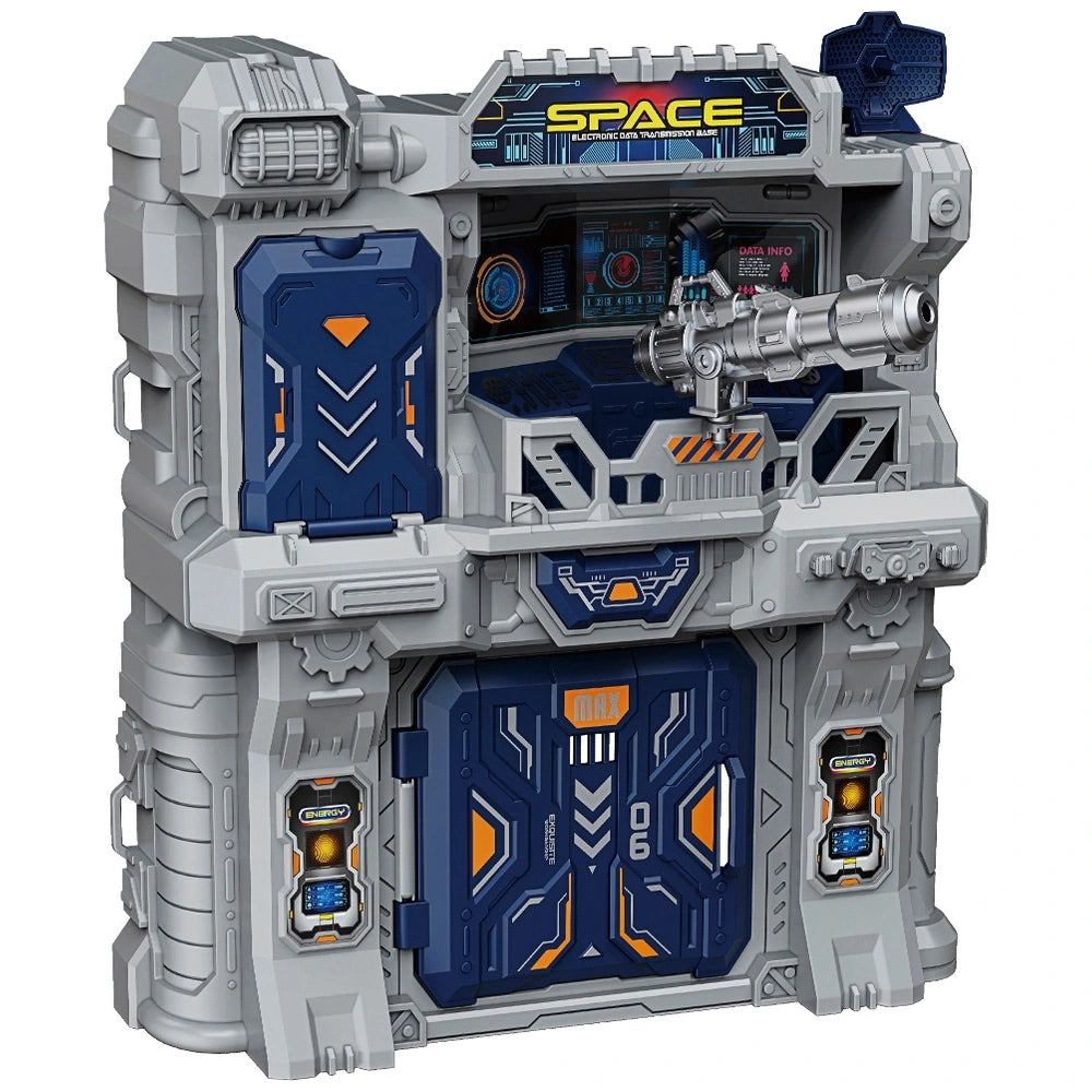 Space Station Rocket And Launch Tower With Astronaut Figures Playset