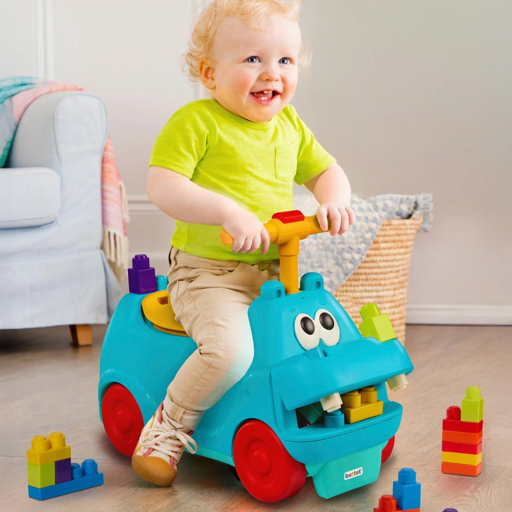 Battat Hippo Ride On With Lights And Sound