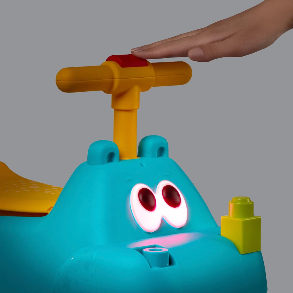 Battat Hippo Ride On With Lights And Sound