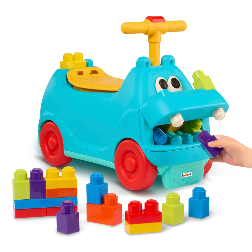 Battat Hippo Ride On With Lights And Sound