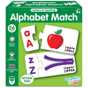 Learning Steps Alphabet Match Puzzle