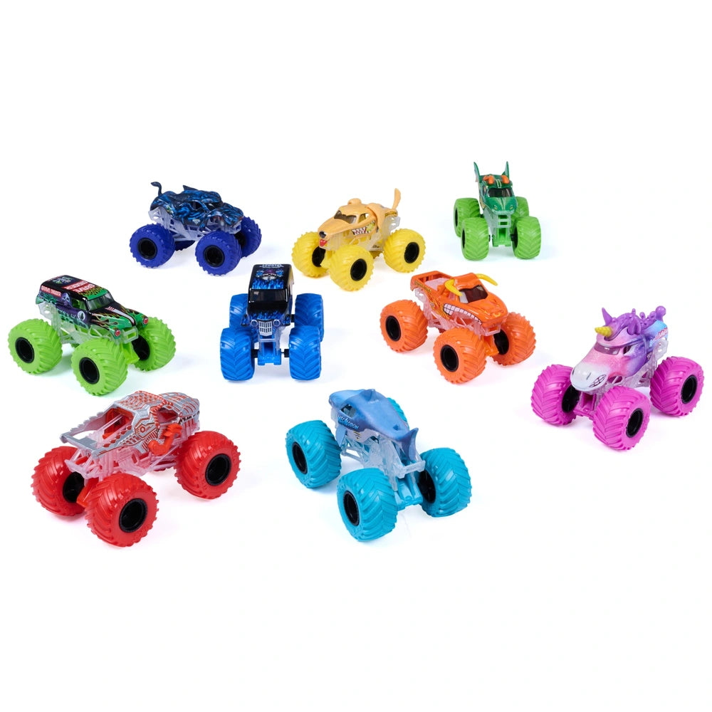 Monster Jam Die-Cast Trucks 9 Pack
