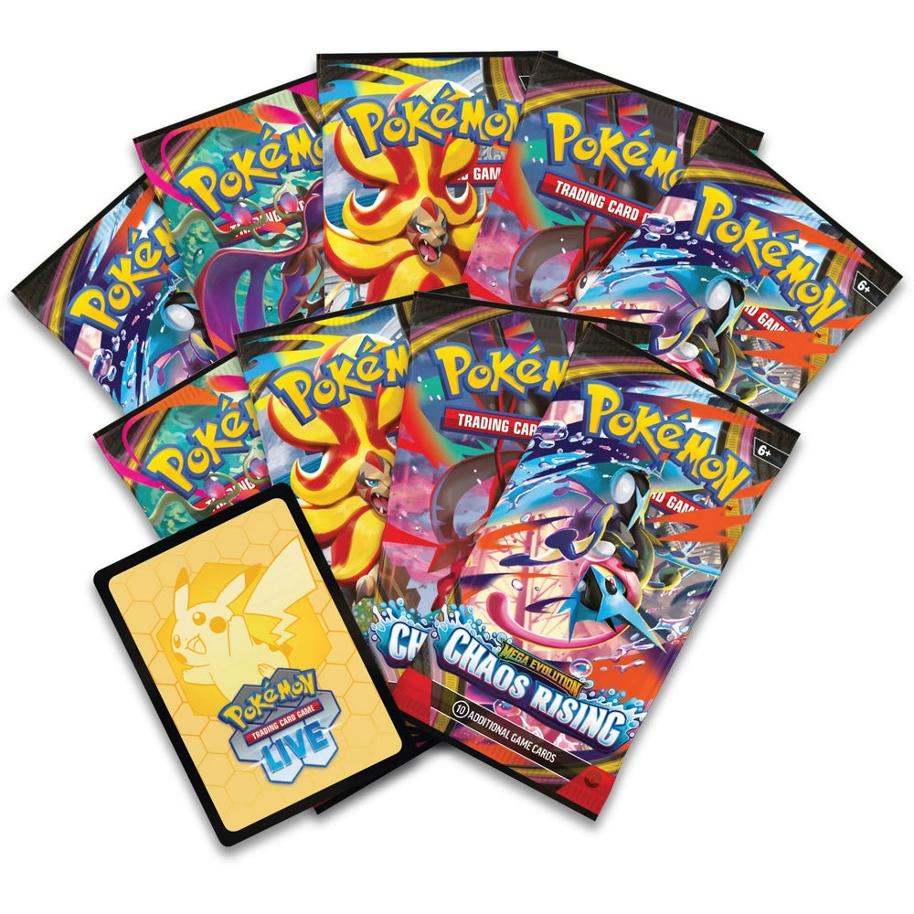 Pokémon Trading Card Game (Tcg): Mega Evolution Chaos Rising Elite Trainer Box