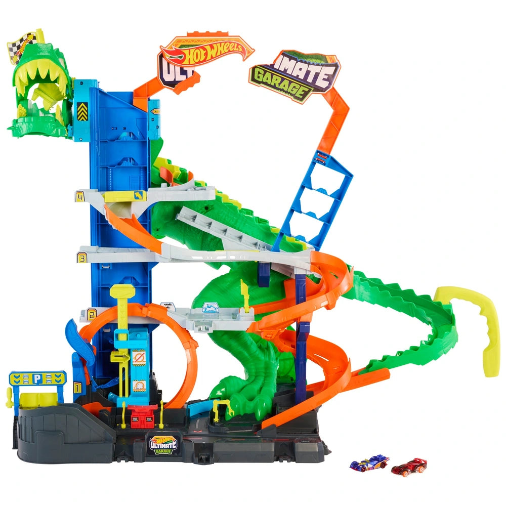 Hot Wheels City Ultimate T-Rex Garage Playset