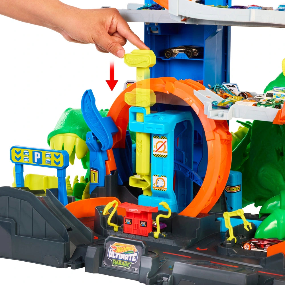 Hot Wheels City Ultimate T-Rex Garage Playset