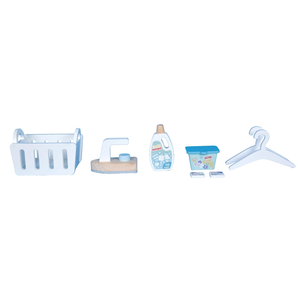 Kitchen Corner Wooden Washing Machine Set