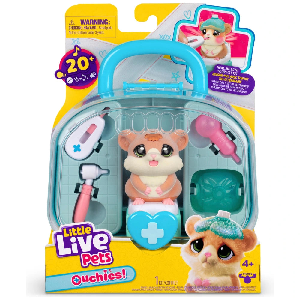 Little Live Pets Ouchies Coco The Hamster Vet Kit