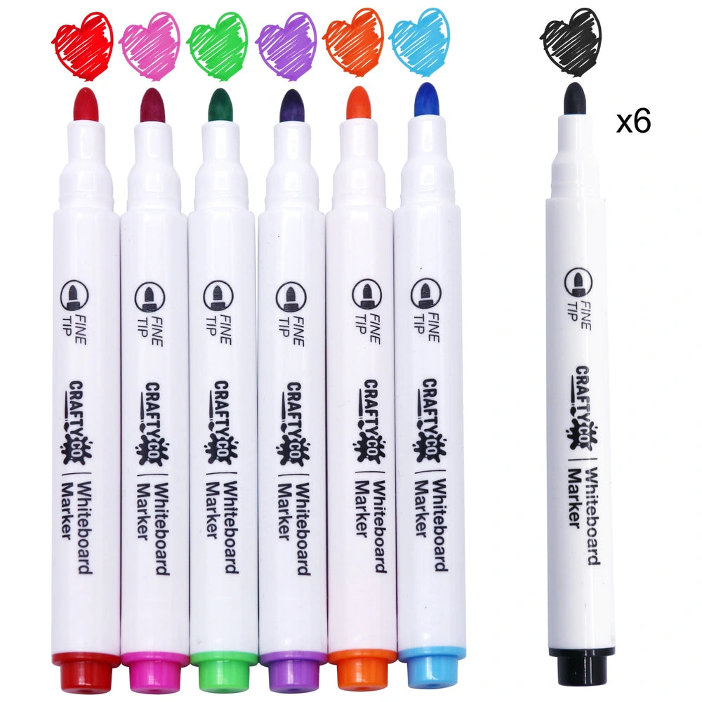 Crafty Co. Whiteboard Markers Refill 12 Pack