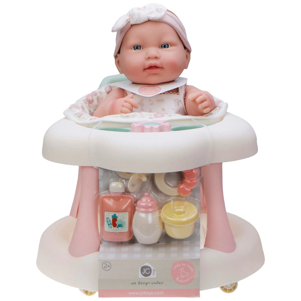36Cm Lots To Love Baby Doll With Walker And Accessories