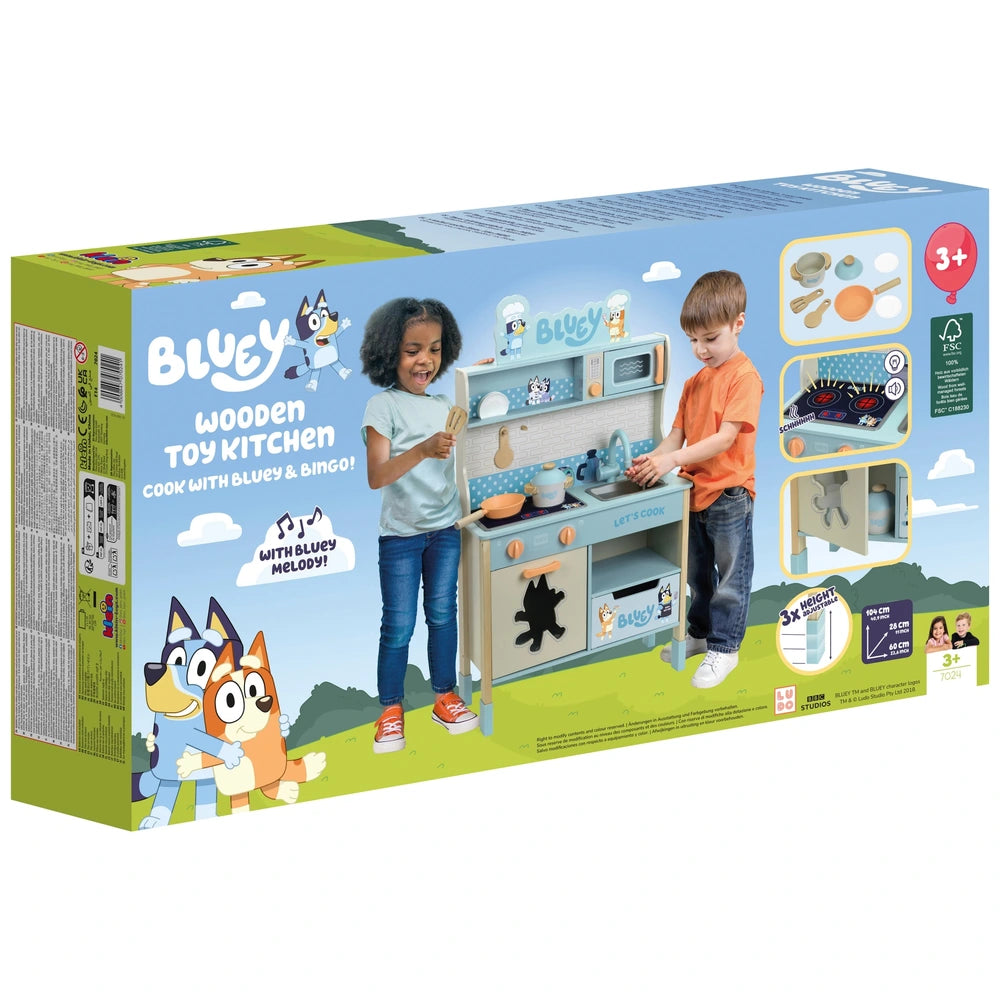 Bluey Wooden Toy Kitchen