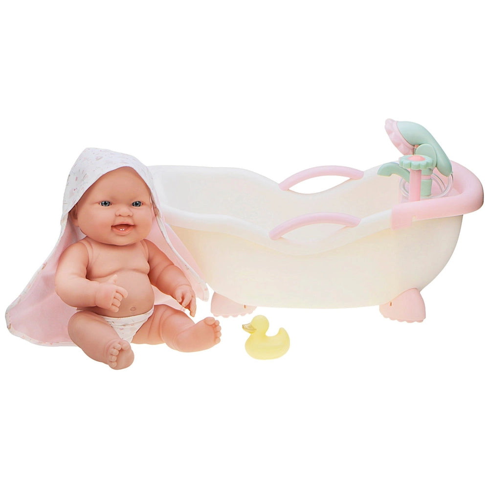 Lots To Love Babies Baby Doll With Bath Tub 36Cm