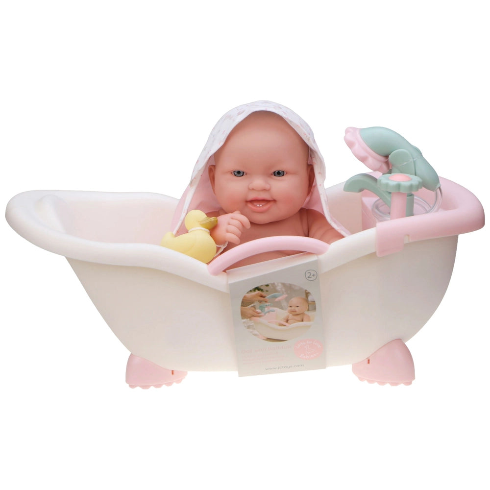 Lots To Love Babies Baby Doll With Bath Tub 36Cm