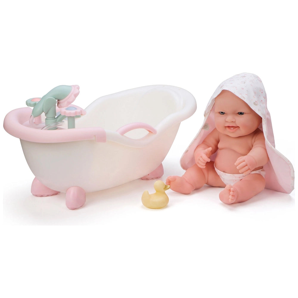 Lots To Love Babies Baby Doll With Bath Tub 36Cm