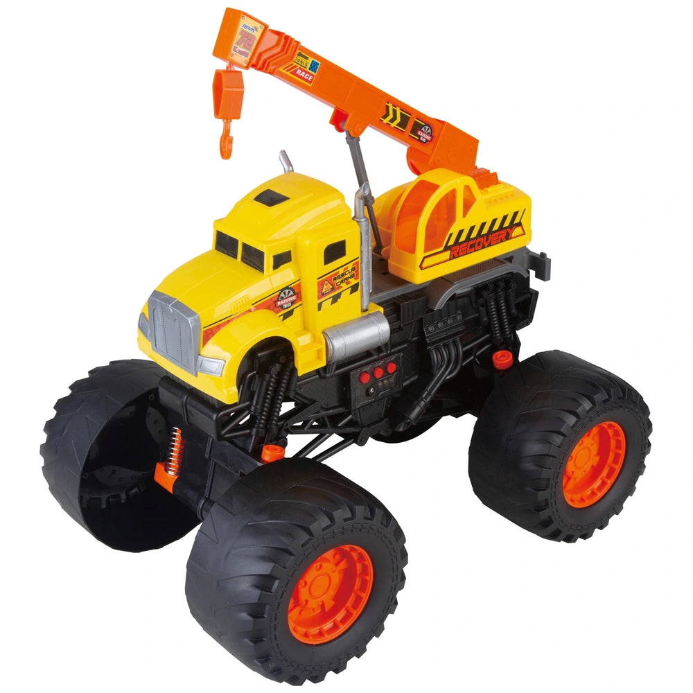 1:10 Crusher Crane Truck With Lights And Sounds